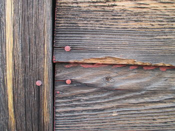 Full frame shot of rusty door