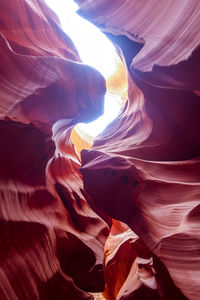 Close-up of rock formations