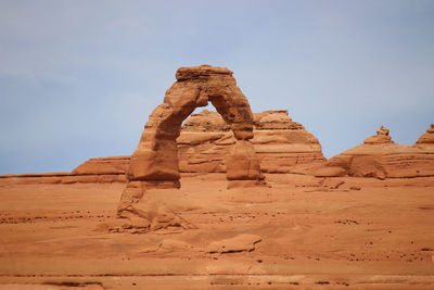 View of a desert