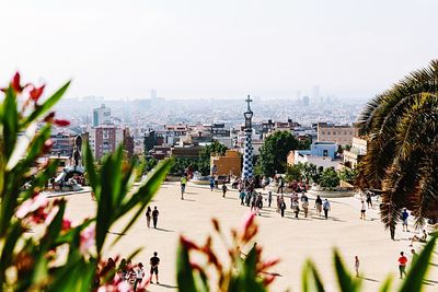 View of buildings in city