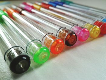 Close-up of multi colored objects