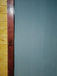 Full frame shot of blue wooden door