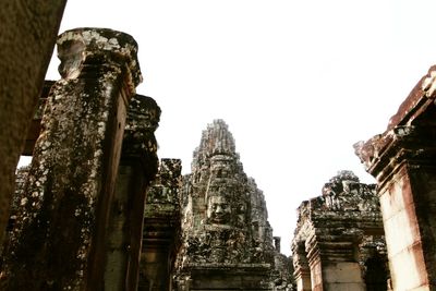 Low angle view of a temple