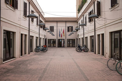 Street amidst buildings in city