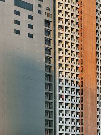 Full frame shot of modern building in city