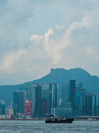 Cityscape against sky