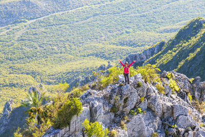 Pico morteros, la huasteca, santa catarina, nuevo león, méxico