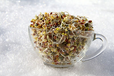 Close-up of salad in bowl