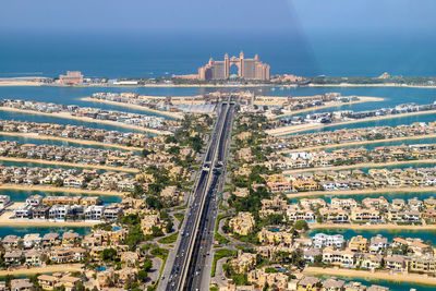 View panoramic of dubai 