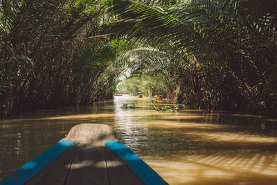 Boat on river