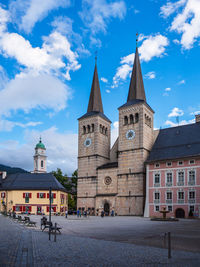 View of buildings in city