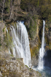 Manojlovac waterfall in krka national park, croatia