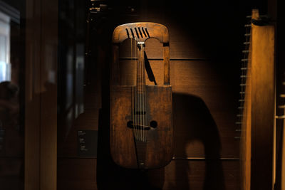 Close-up of guitar