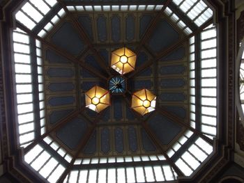 Low angle view of ceiling
