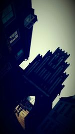 Low angle view of building against sky