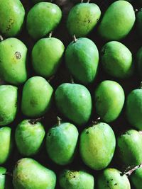 Full frame shot of apples