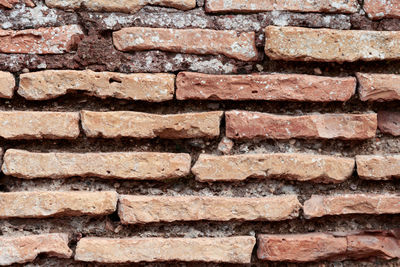 Full frame shot of brick wall