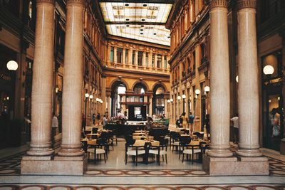 Interior of historic building