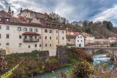 The ancient village of Škofja loka, slovenia.