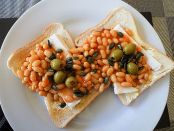 Close-up of food in plate