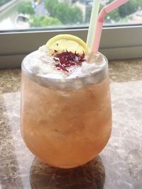 Close-up of ice cream