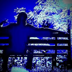 blue