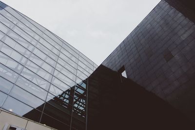 Low angle view of modern building