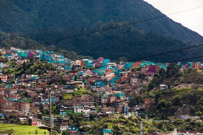 View of buildings in city