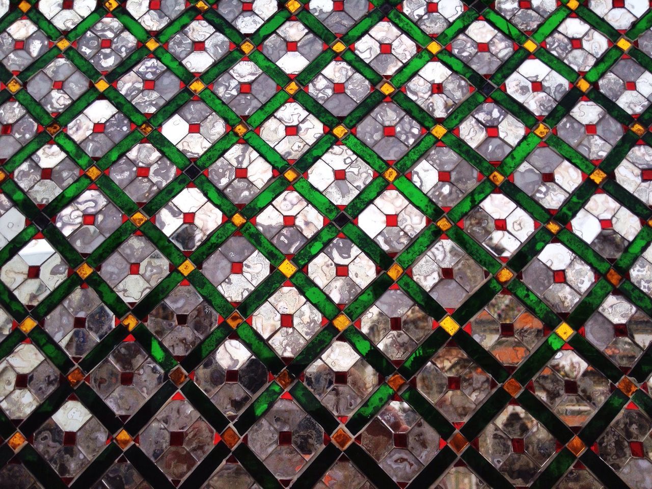 full frame, backgrounds, pattern, metal, metal grate, protection, metallic, fence, chainlink fence, textured, high angle view, design, safety, security, indoors, repetition, no people, geometric shape, close-up