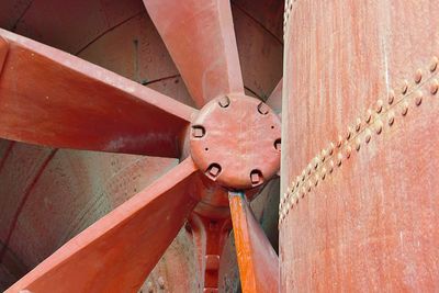 Close-up of rusty object