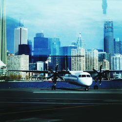 City skyline against sky