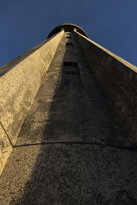 Low angle view of building against clear sky