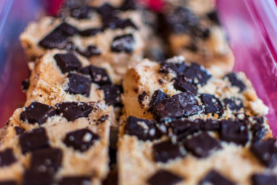 Close-up of chocolate cake