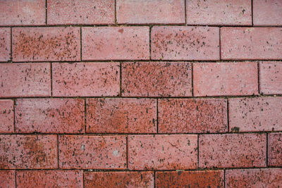 Full frame shot of brick wall