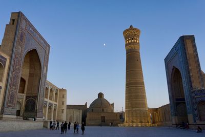 Low angle view of historical building against sky