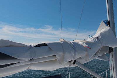 Panoramic view of sea against sky