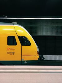 Train at night