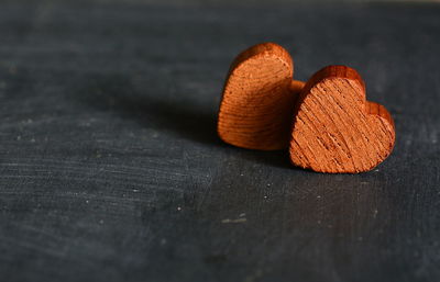 Close-up of bread on table