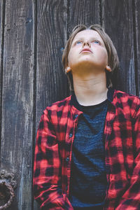 Portrait of young boy