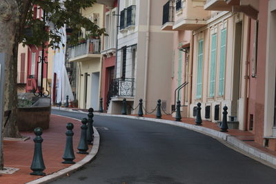 Street amidst buildings in city