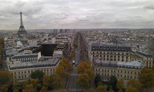 Aerial view of cityscape