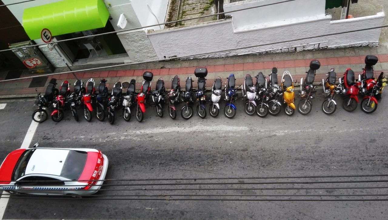 BICYCLES ON STREET