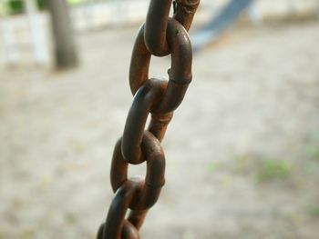 Close-up of chain