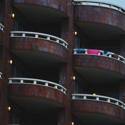 Low angle view of modern building