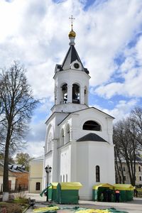 Low angle view of church