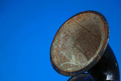 Close-up low angle view of blue sky