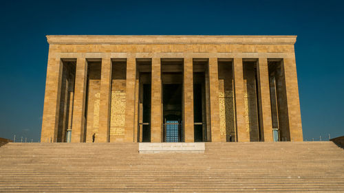 Standing the guard for atatürk - anitkabir