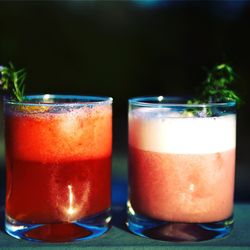 Close-up of beer in glass