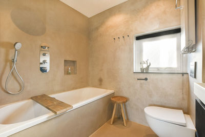 Interior of bathroom