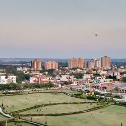 Buildings in city